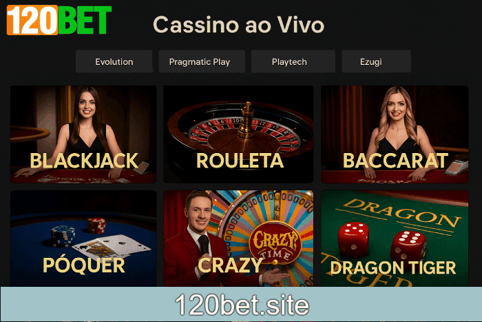 O 120BET Live Casino lança promoções regularmente