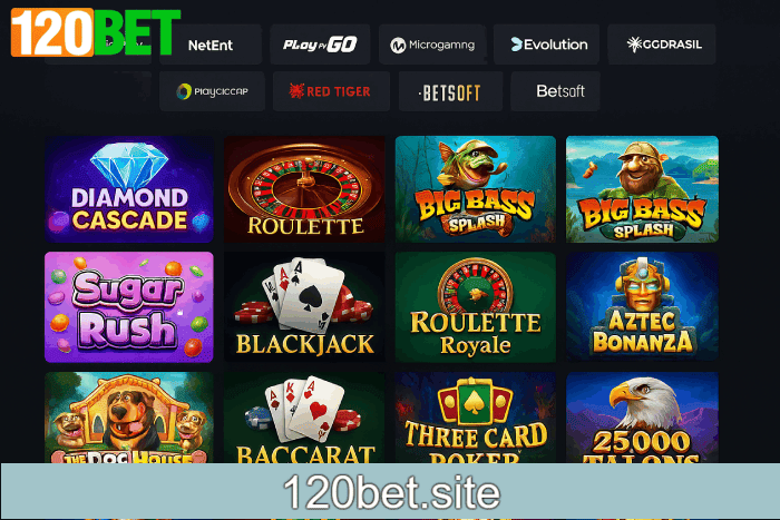 Jogos de caça-níqueis Cassino 120BET online