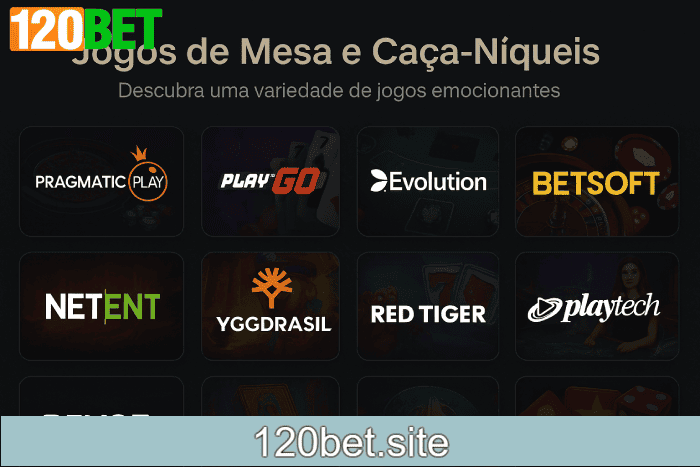 Slots populares Cassino 120BET bônus e diversão